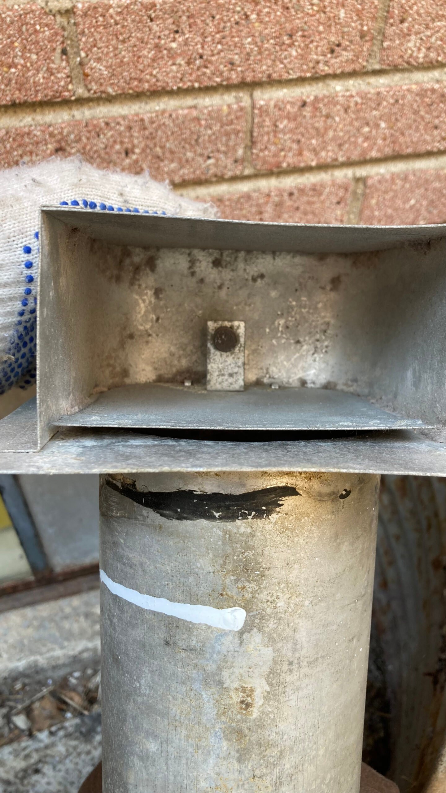 Cleaned Exhaust Vent